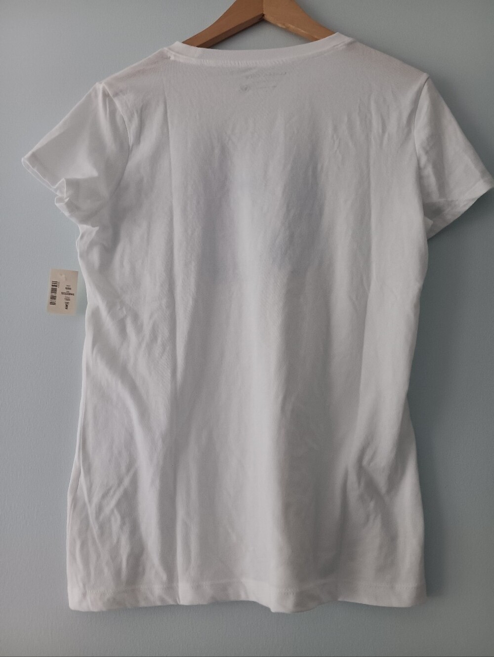 NWT Aeropostale Bow Circle Graphic Tee White Large Cotton Blend - Picture 3 of 7